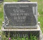 MARAIS Barend Petrus 1882-1957