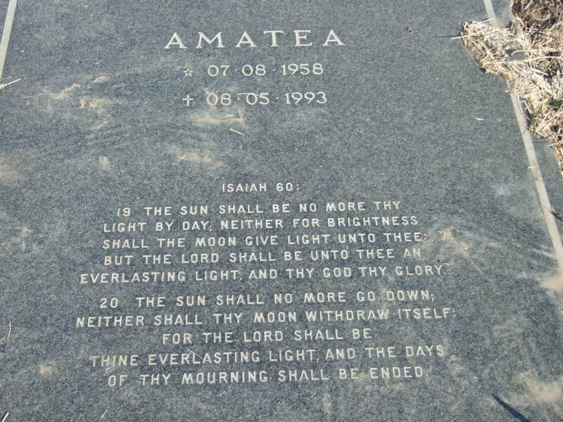 ? Amatea 1958-1993
