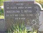 BOTHA Mattheus N.J. 1888-1960 & Magdalena C. 1889-1966