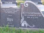 UYS Dirk Cornelius 1882-1947 & Aletta Catharina STEENKAMP 1889-1976
