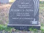 UYS Petronella Jacoba 1895-1965