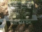 NIEMACK Robert Grexton 1917-1987