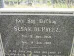 PREEZ Susan, du 1950-1969
