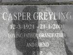 GREYLING Casper 1921-2001