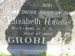 GROBLER Elizabeth H. 1940-2006