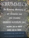 KRUMMECK Desmond Randolph 1908-1996