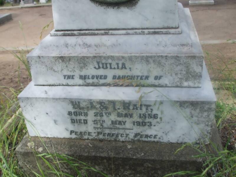 RAIT Julia 1886-1903