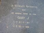 SCHOEMAN Gert J. 1917-1988