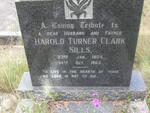 SILLS Harold Turner Clark 1903-1965