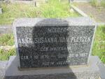 PLETZEN Anna Susanna, van nee WAGENAAR 1870-1957
