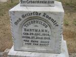 BARTMANN Theophilus 1914-1915 :: BARTMANN Pieter 1912-1920