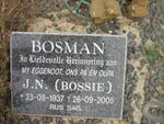 BOSMAN J.N. 1937-2005