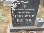 COETZER Pieter Willem 1933-1983