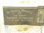 COULTER Royden 1956-1957