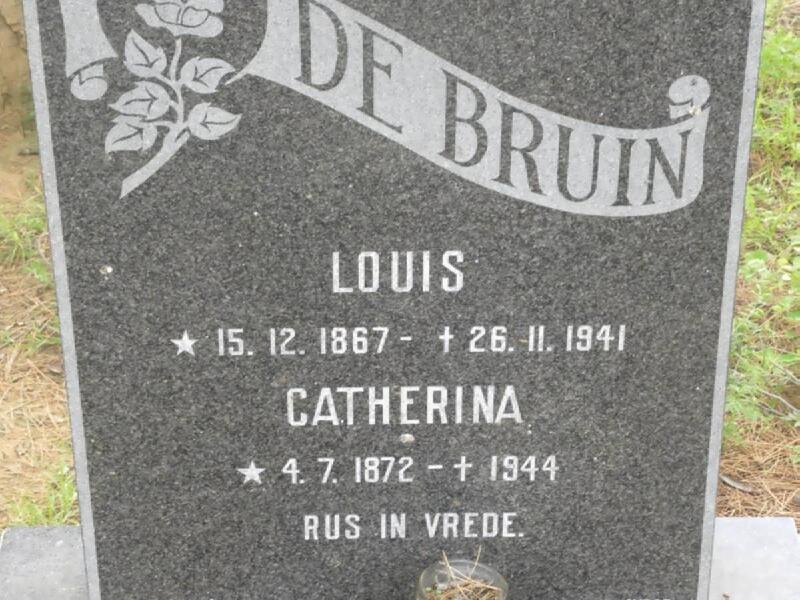 BRUIN Louis, de 1867-1941 & Catherina 1872-1944