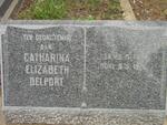 DELPORT Catharina Elizabeth 1874-1926