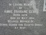 GEDDIE Annie Brisbane 1874-1854