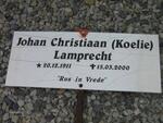 LAMPRECHT Johan Christiaan 1911-2000