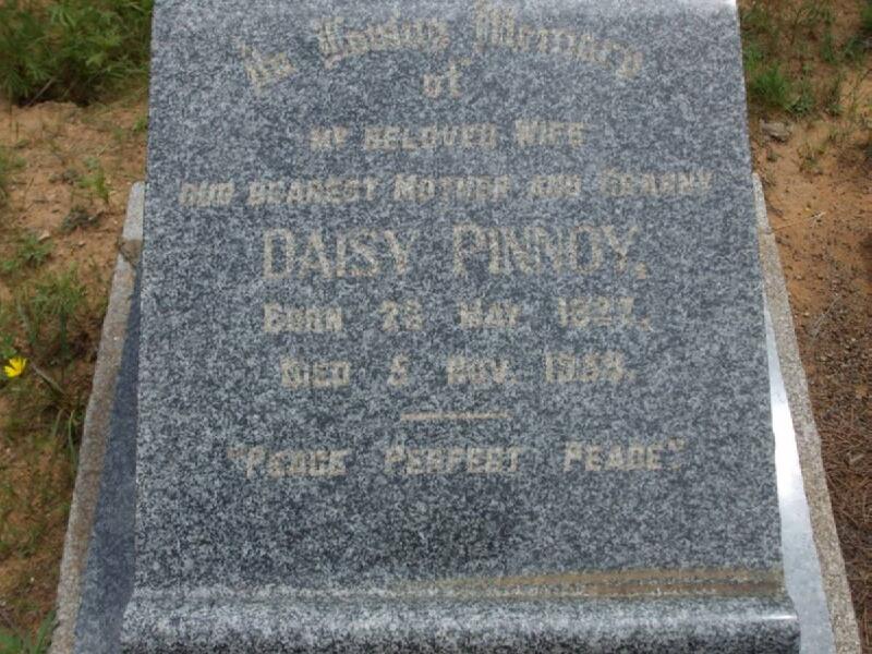 PINNOY Daisy 1827-1958