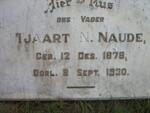 NAUDE Tjaart N. 1878-1930