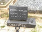 OELOFSE Nicolaas 1876-1948 & Johanna 1886-1973