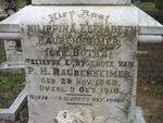 RAUBENHEIMER Philippina Elizabeth nee BOTHA 1868-1918