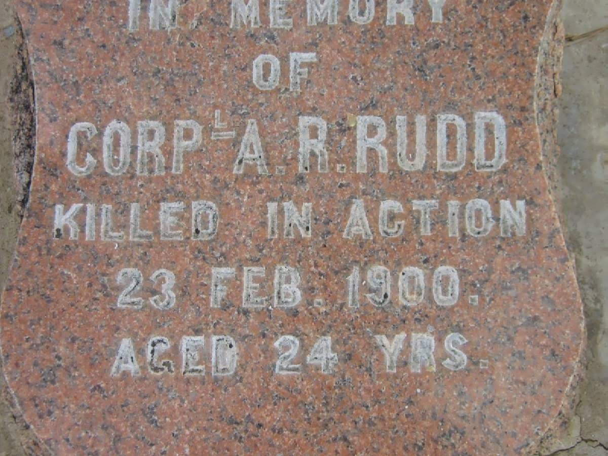 RUDD A.R. -1900