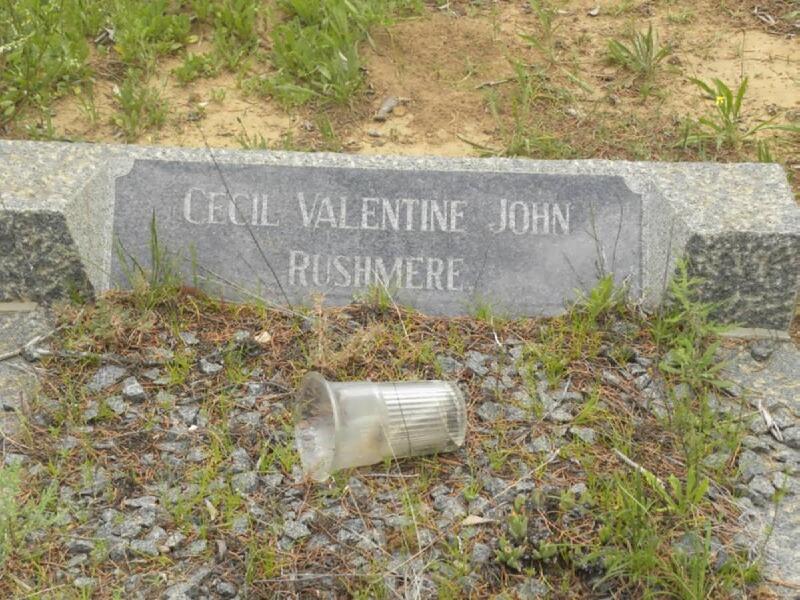 RUSHMERE Cecil Valentine John