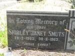 SMUTS Shirley Janet 1963-1963