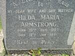 ARMSTRONG Hilda Maria 1907-1951