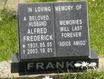 FRANKS Alfred Frederick 1931-2003