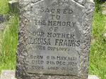 FRANKS Louisa nee DU PLOOY 1858-1929