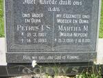 GOUWS Petrus J.S. 1907-1993 & Martha M. Maria NEPGEN 1906-1991