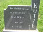 KOTZE G.J. 1920-2002