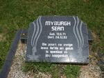 MYBURGH Sean 1971-1992