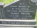 RUTHERFORD George William 1908-1976