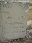 ANNANDALE Hendrik P. 1860-1939 