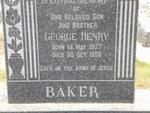 BAKER George Henry 1937-1956