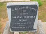BEETGE Johanna Hendrika 1902-1974