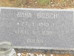 BOSCH Baba -1943