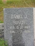 BOSCH Daniel J. 1863-1935
