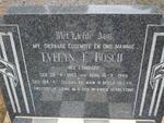 BOSCH Evelyn E. nee LOMBARD 1885-1949