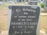 CLASSEN Johannes P. 1879-1938