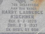KIRCHNER Harry Laurence 1870-1937