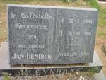 KLEYNHANS Jan Hendrik 1944-1981
