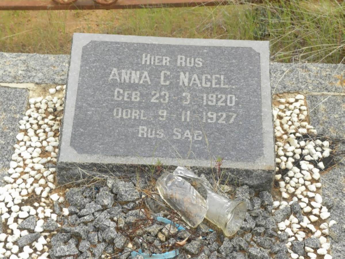 NAGEL Anna C. 1920-1927