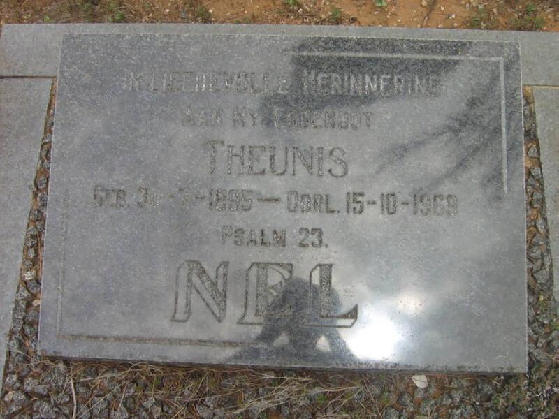NEL Theunis 1895-1969