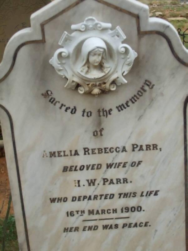 PARR Amelia Rebecca -1900