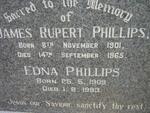 PHILLIPS James Rupert 1901-1965 & Edna 1909-1993