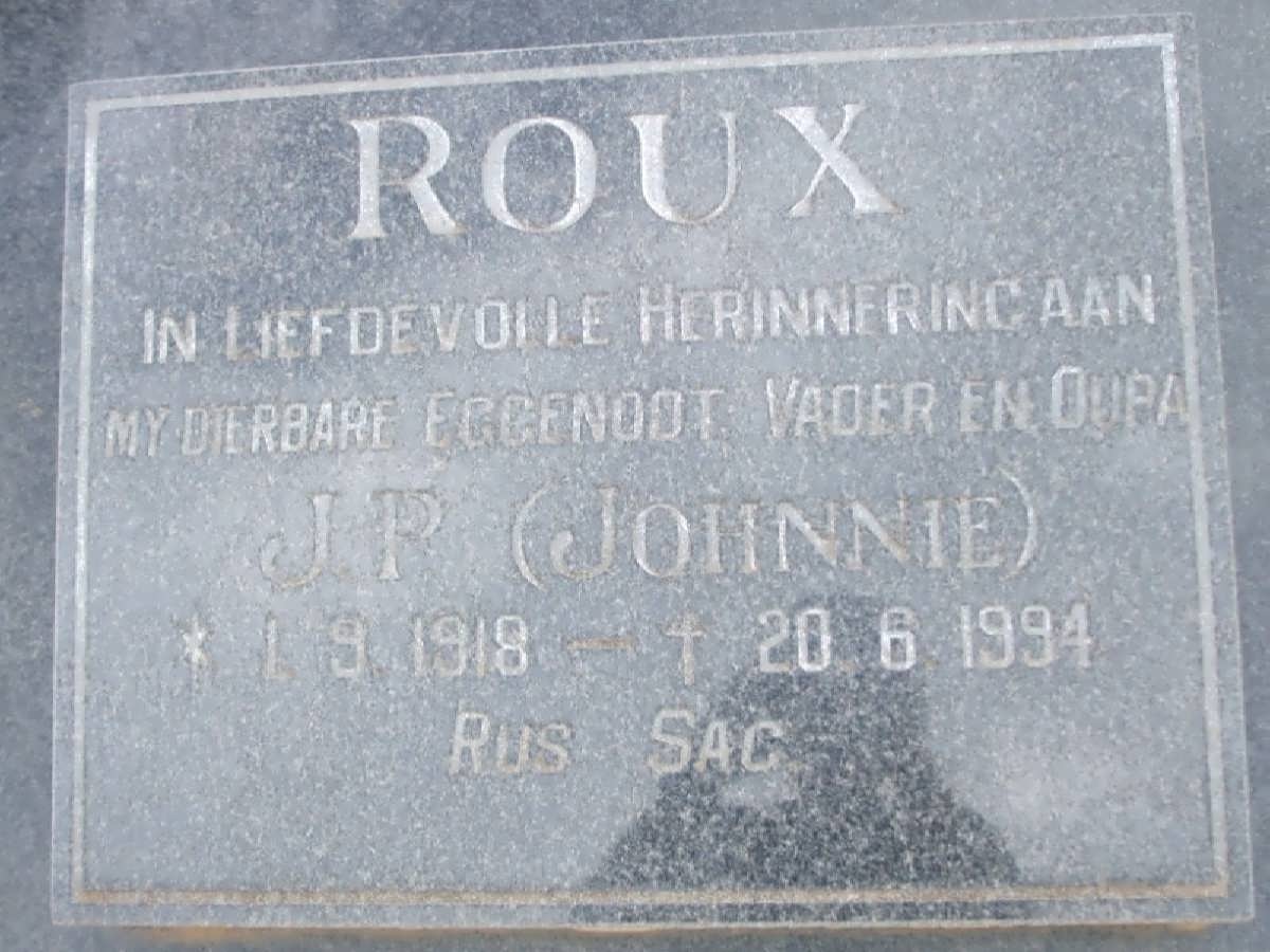 ROUX J.P. 1918-1994